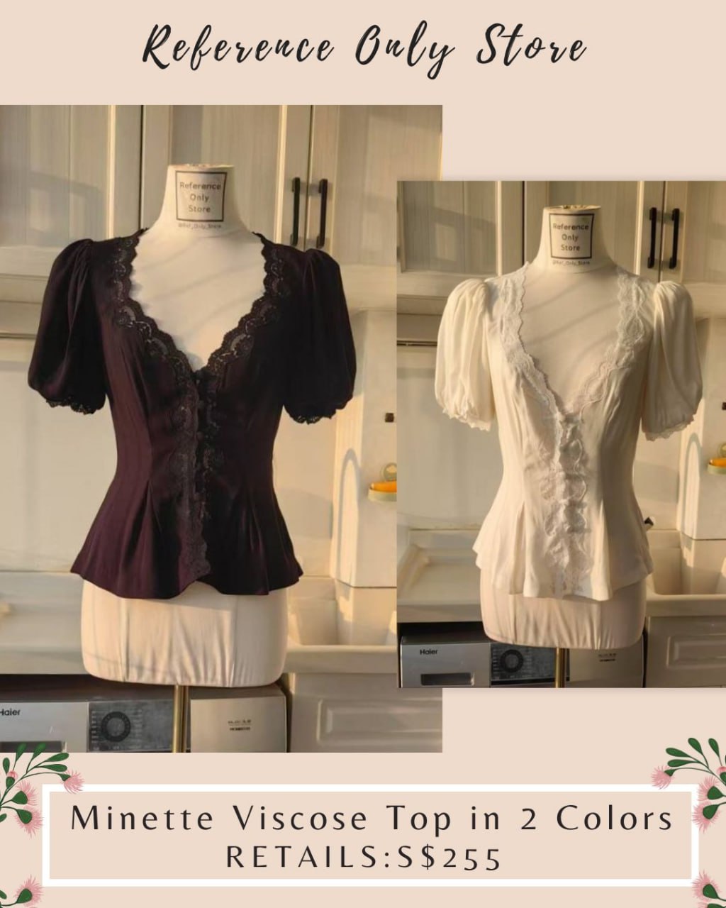 Ref Minette viscose top
