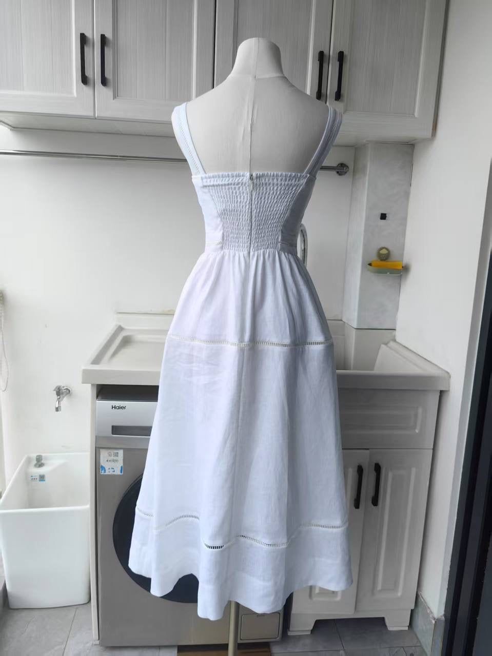 2 colors ! Ref Everett Linen midi dress