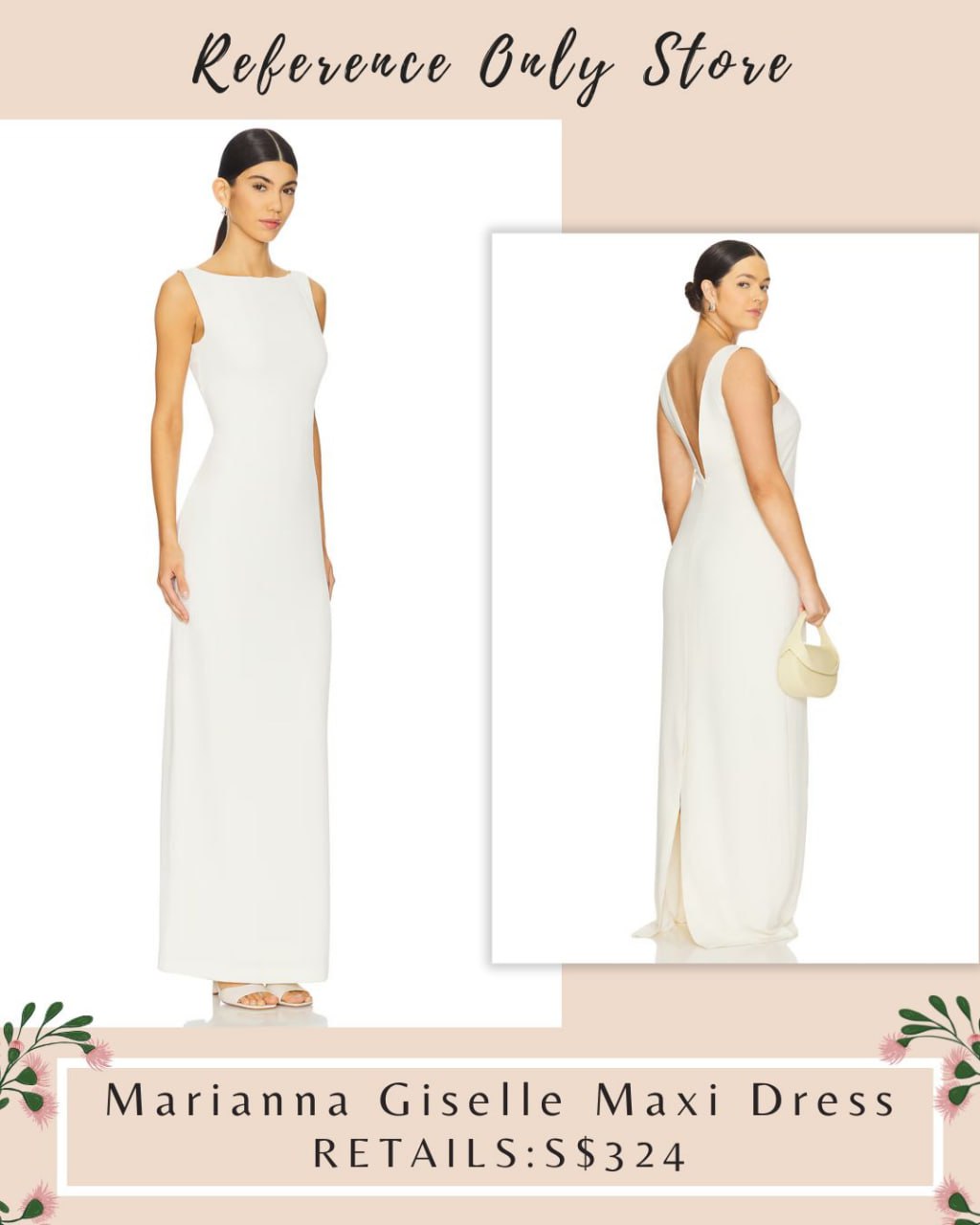 LA Marianna Giselle maxi dress