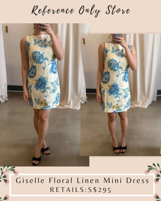 KV Giselle linen mini dress