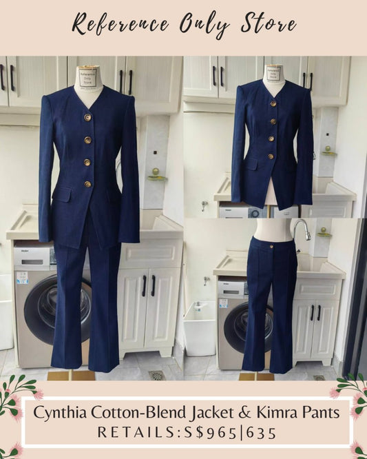 VB Cynthia cotton blend jacket & kimra pants