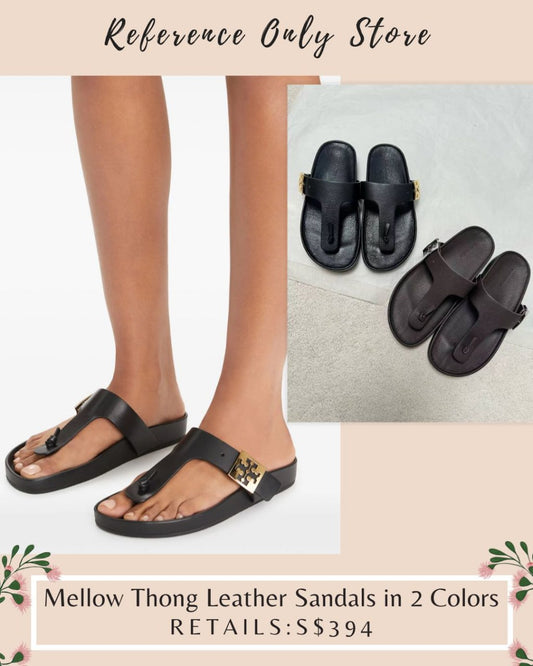 TB Mellow Thong leather sandals in 2 colors