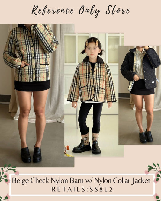 BBR Kids (Adult sizes too!) Quilted Barn Jacket (dual side)