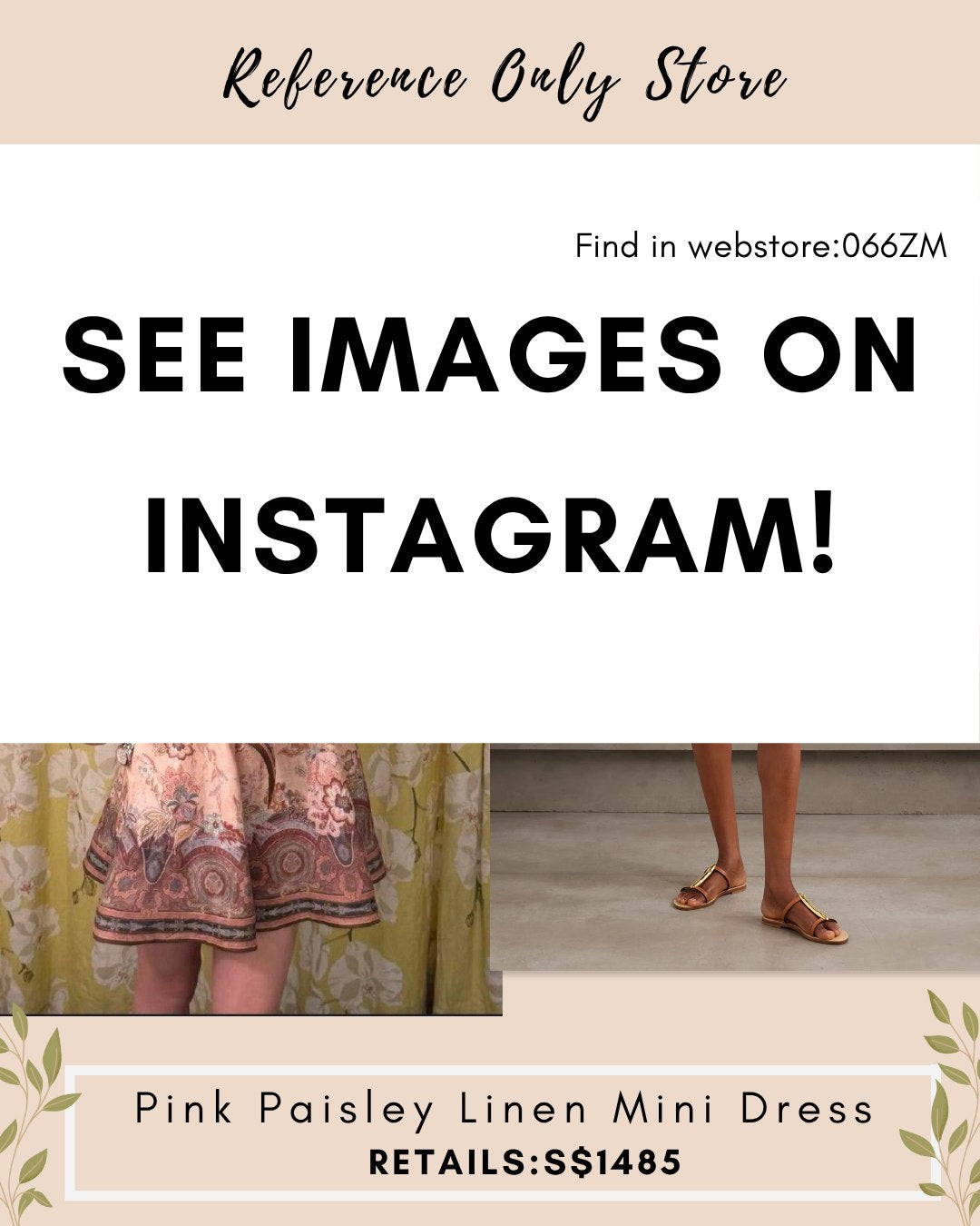 066zm pink paisley mini dress