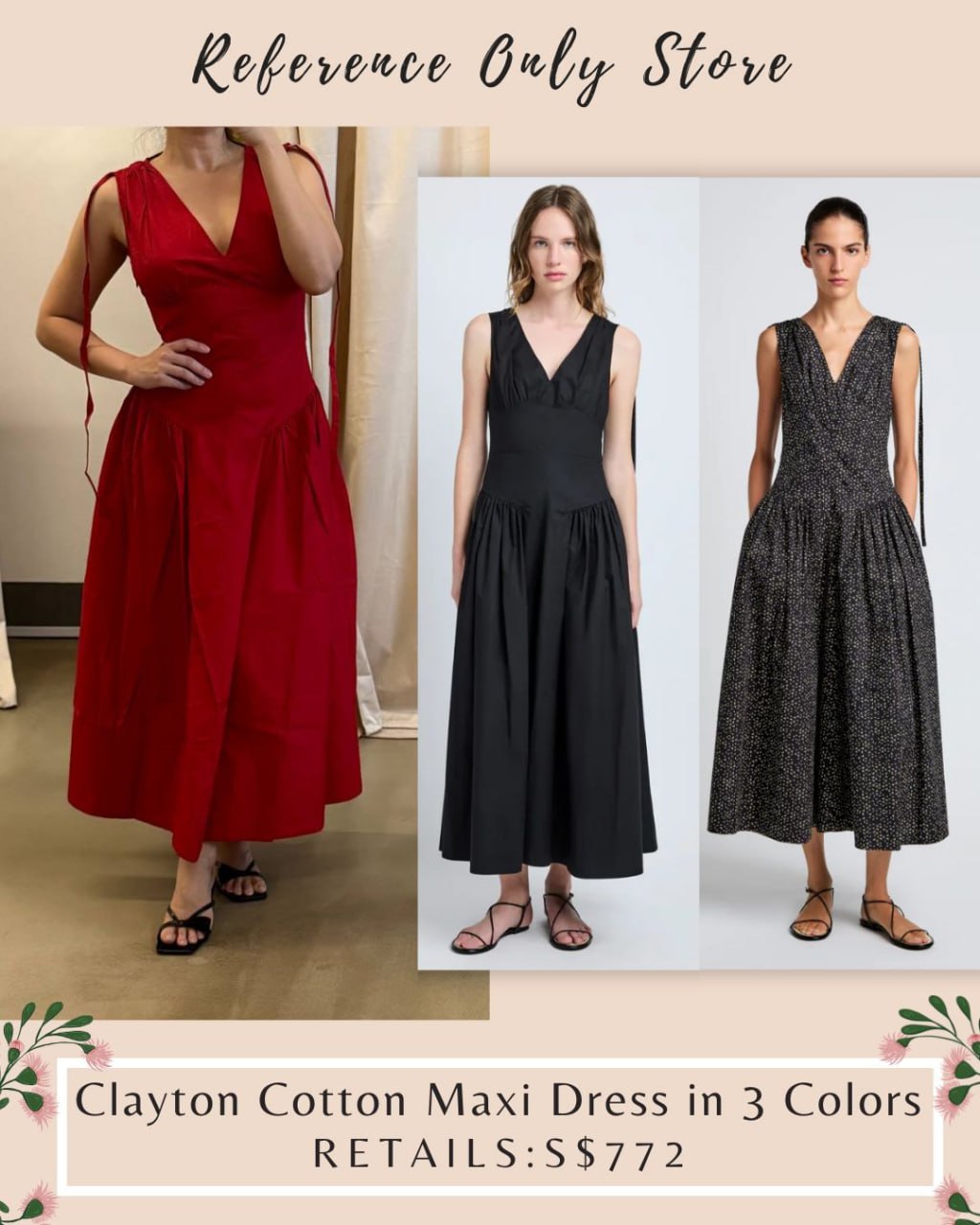 PS Schouler Clayton cotton midi dress