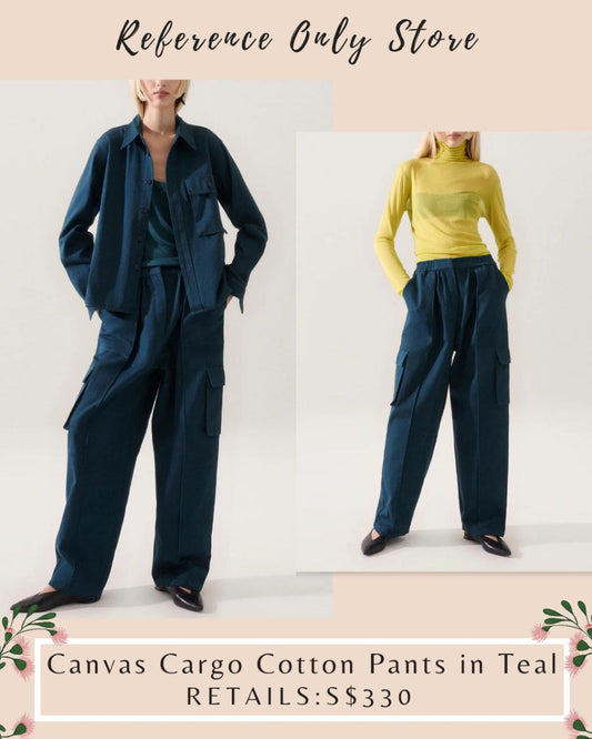 SL Canvas Cargo Cotton Pants