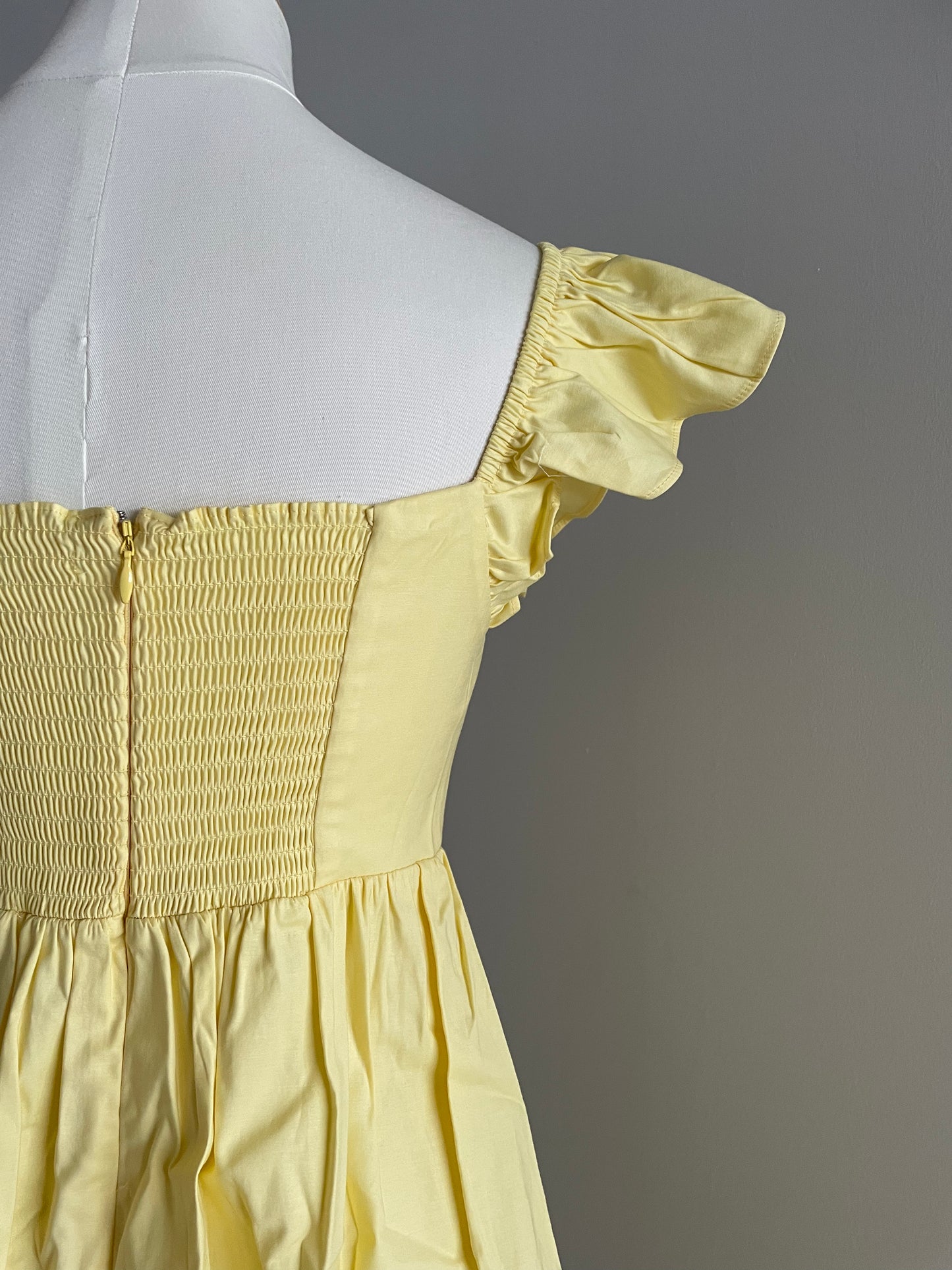 Readystock! Ref Jeune Mini Yellow Dress