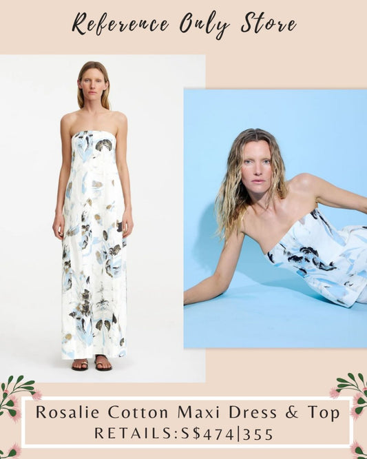 SO Rosalie Cotton maxi dress and top