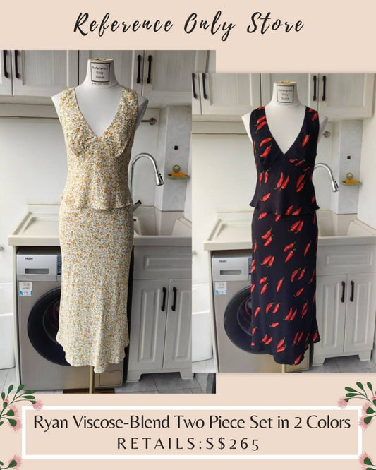 Ref Ryan viscose blend 2 piece set