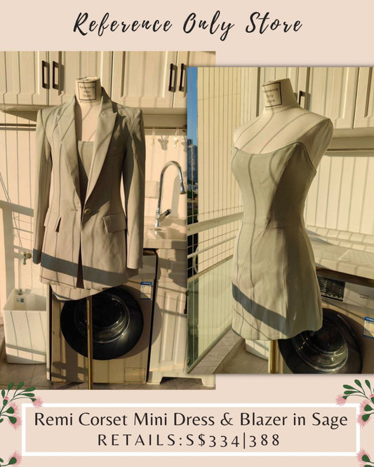 SB Remi Corset Mini Dress & Blazer