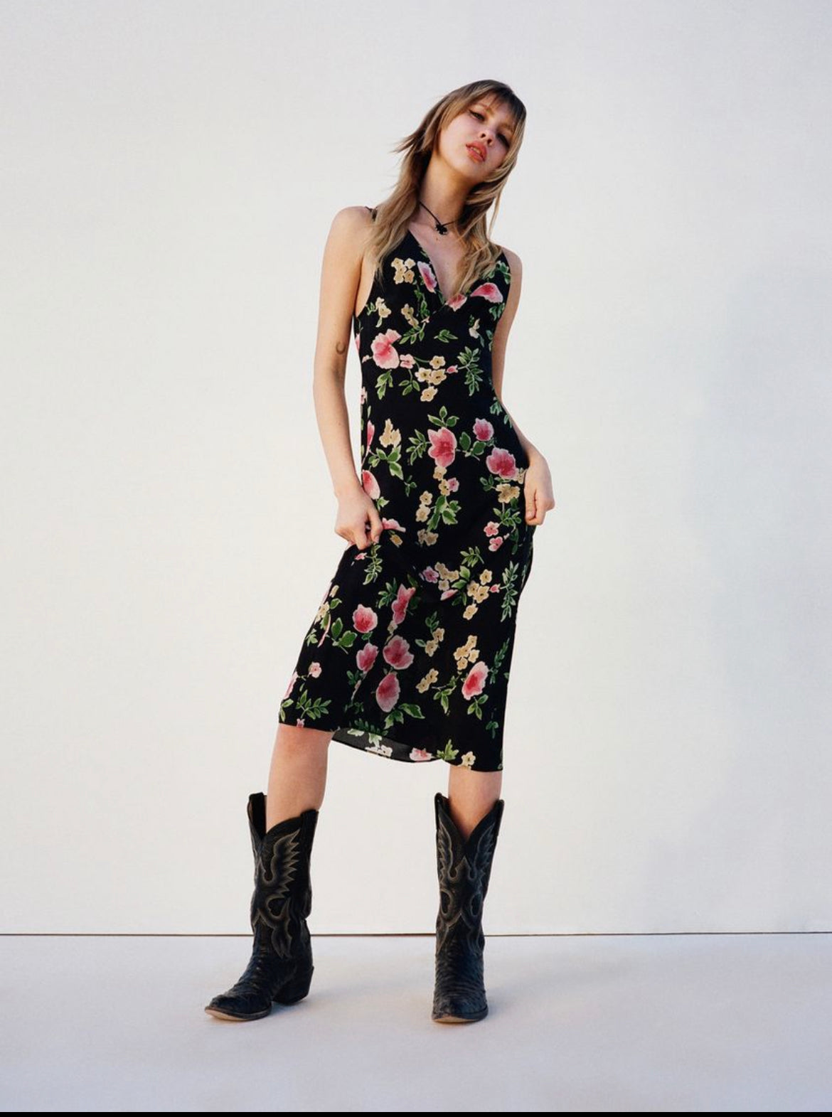RP Stephanie Dress in Moonflower