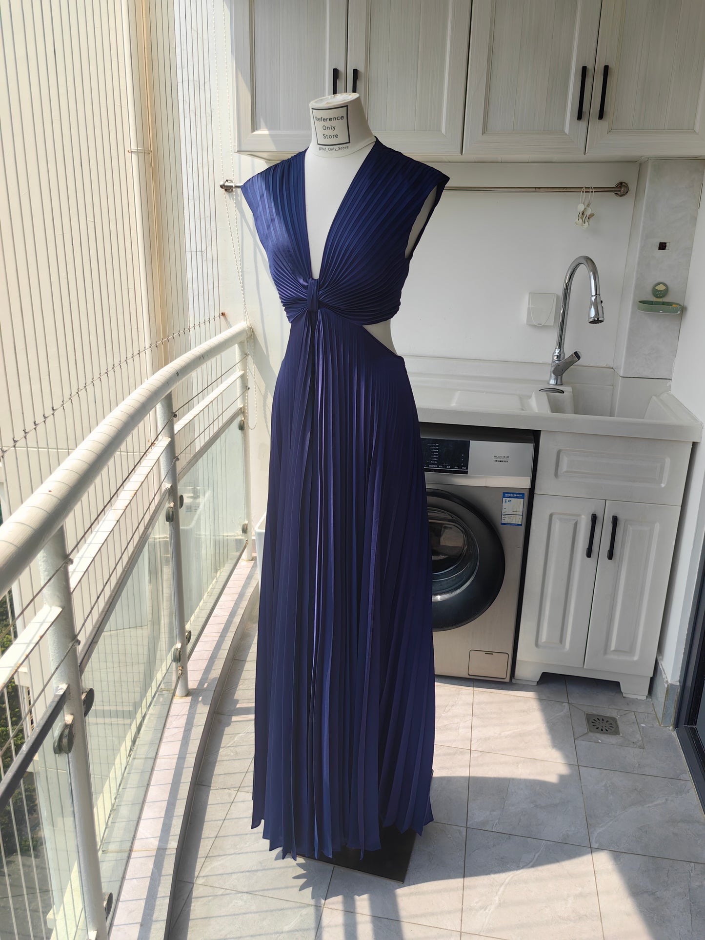 Ready Stock! ALC Renzo Midi / Alejandra Pleated Cut Out Maxi Dress