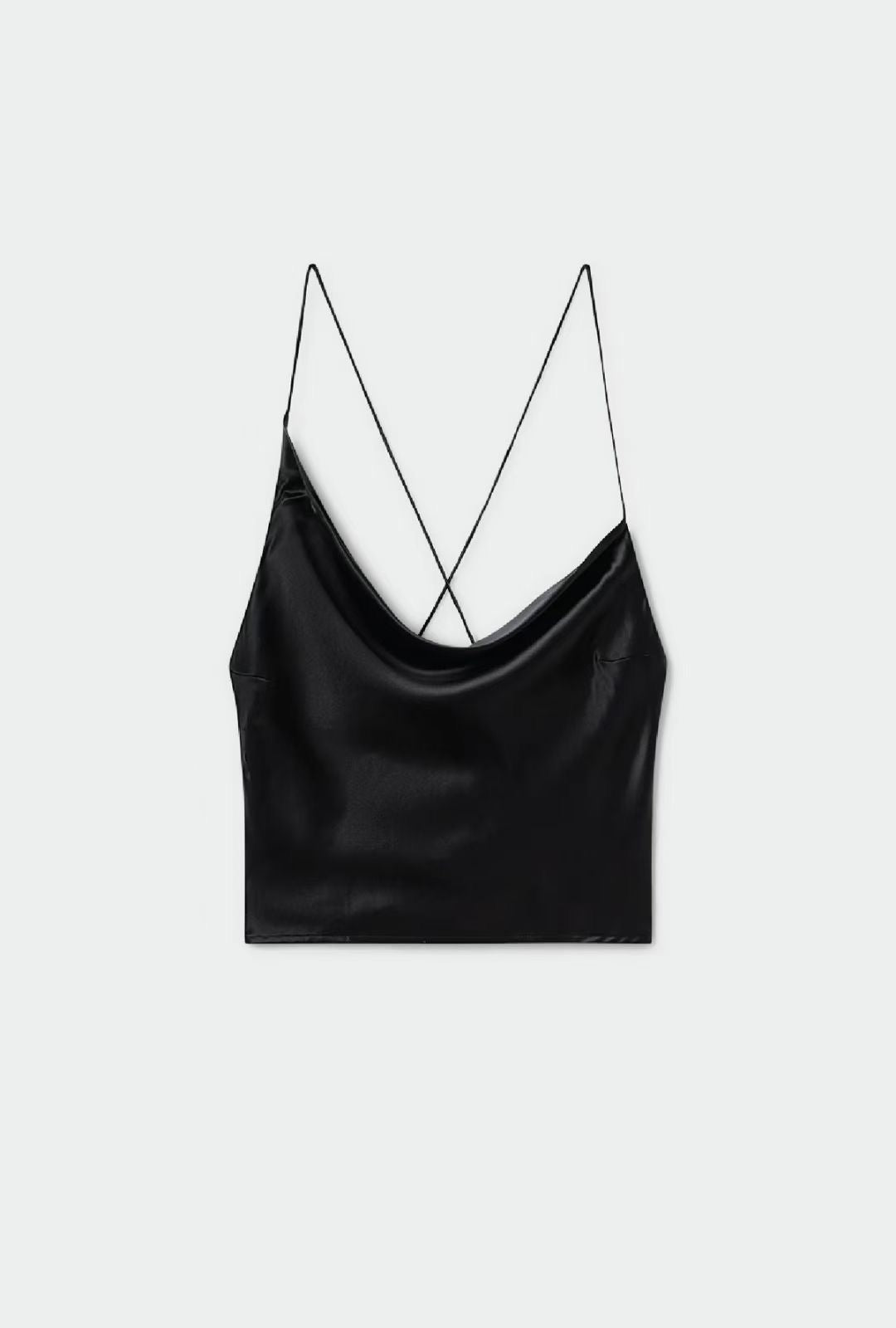 SL Carrie Silk Crop Top