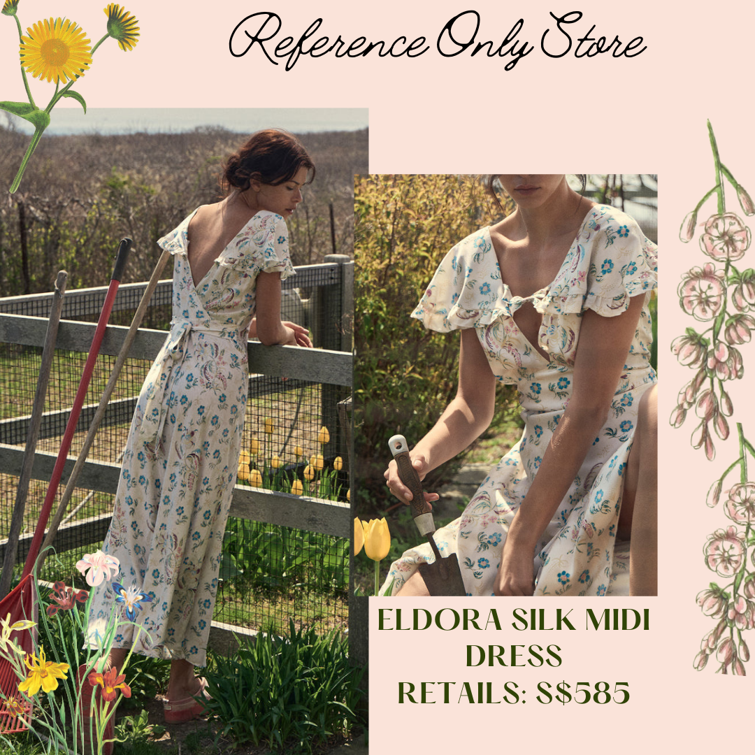 DN Eldora Midi Silk Dress