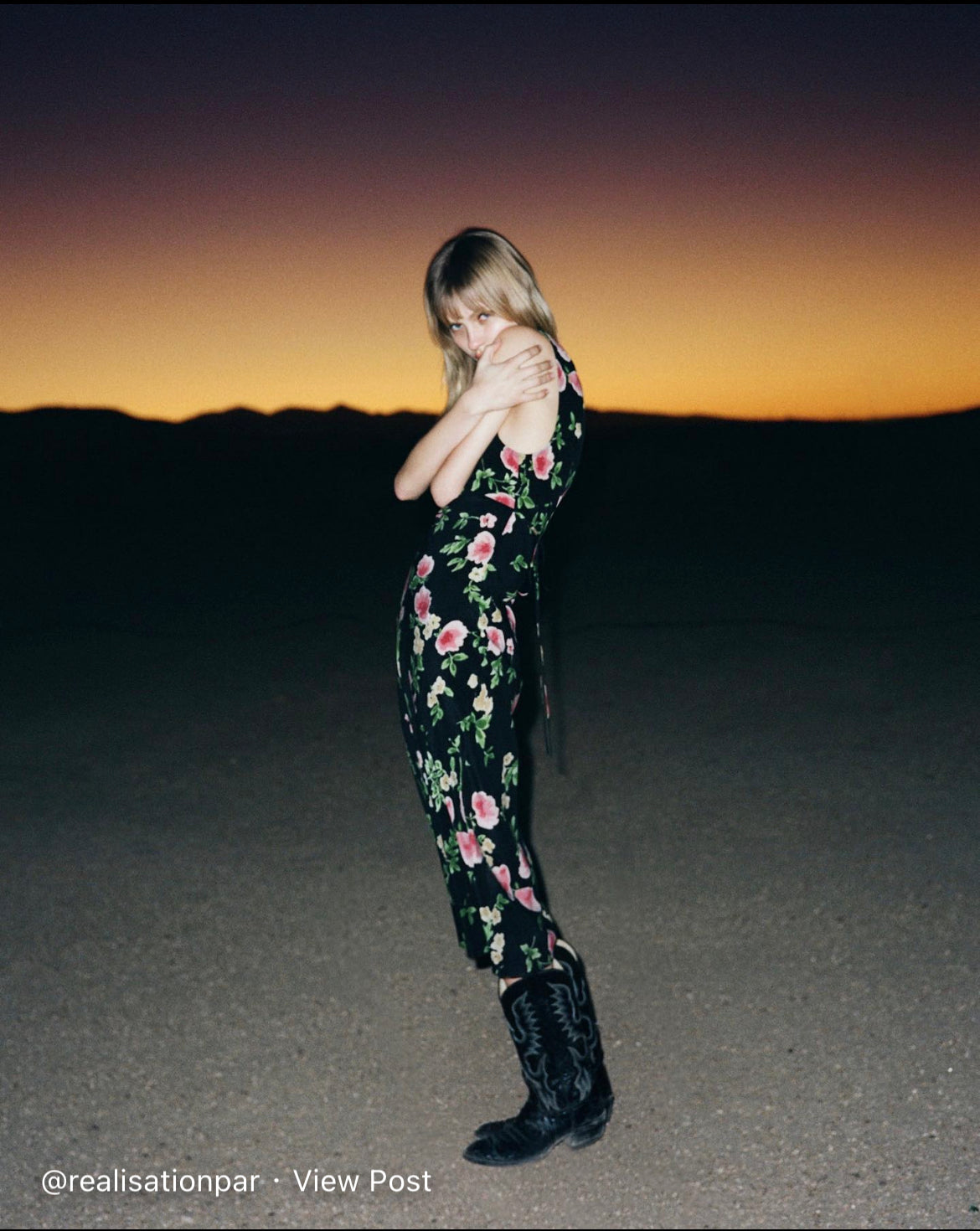RP Stephanie Dress in Moonflower