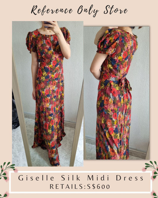 DN Giselle Silk Midi Dress