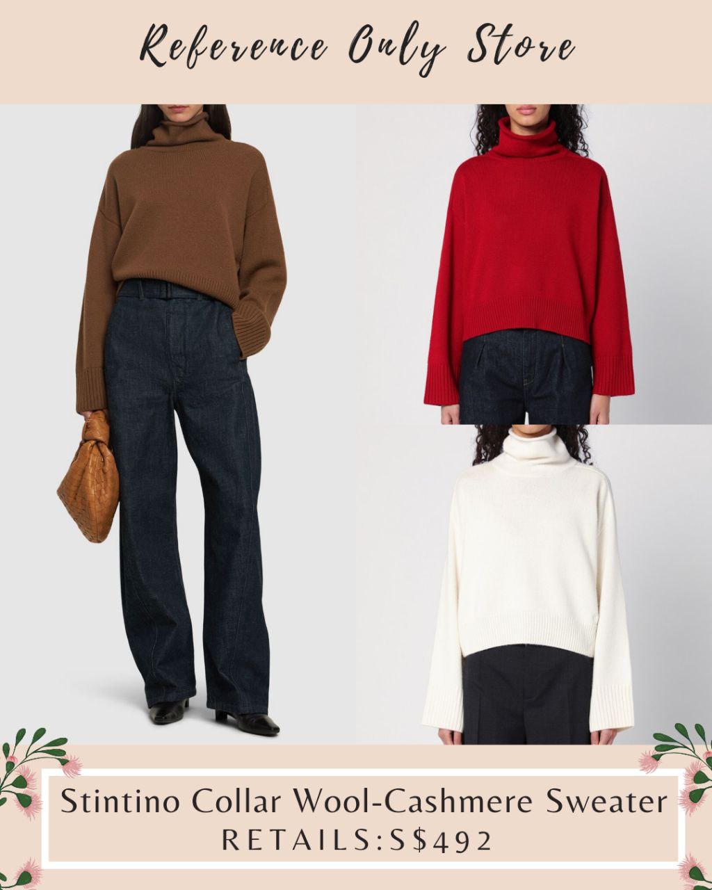 LL Stintino Collar Wool Cashmere Sweater