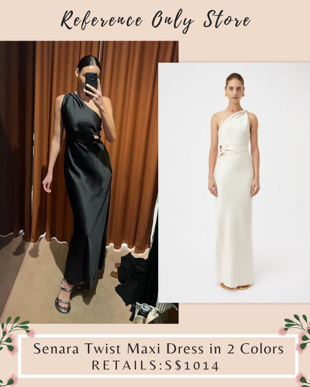 CM Senara Twist Maxi Dress