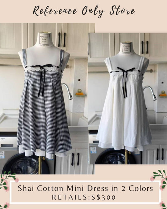 last piece! Ref Shai organic cotton mini dress