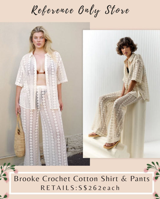 KV Brooke crochet shirt & pants