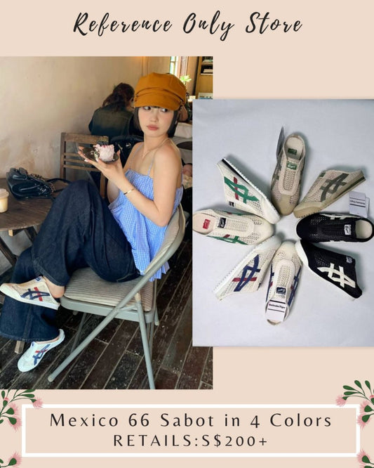 OT Mexico sabot in 4 colors