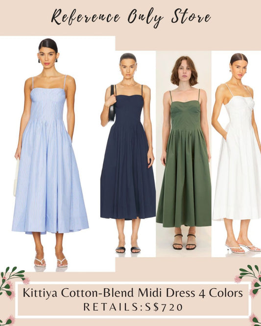 SK Kittiya midi cotton dress