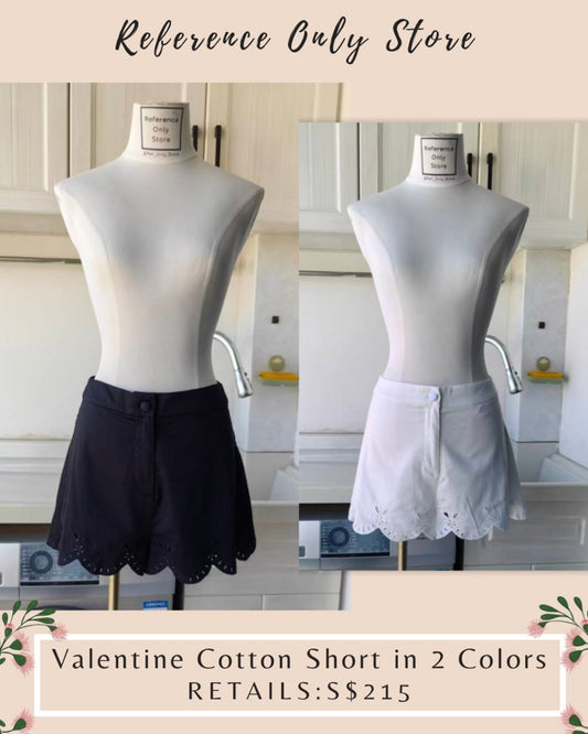 Ref Valentine Cotton Shorts in 2 colors