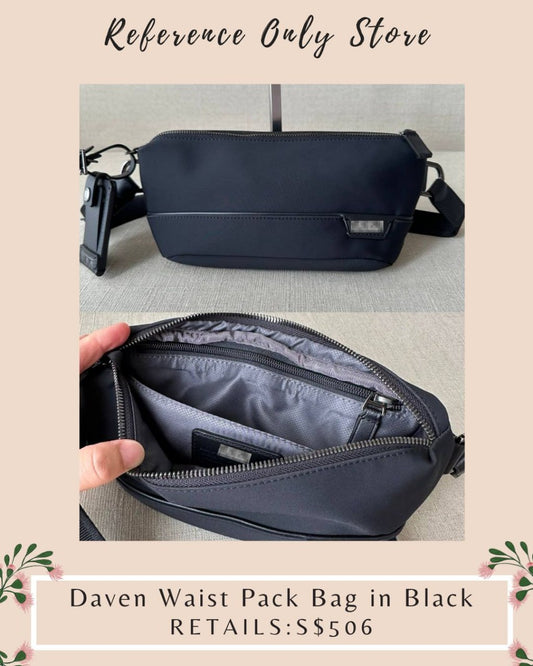 TM Daven Waist Pack Bag in black