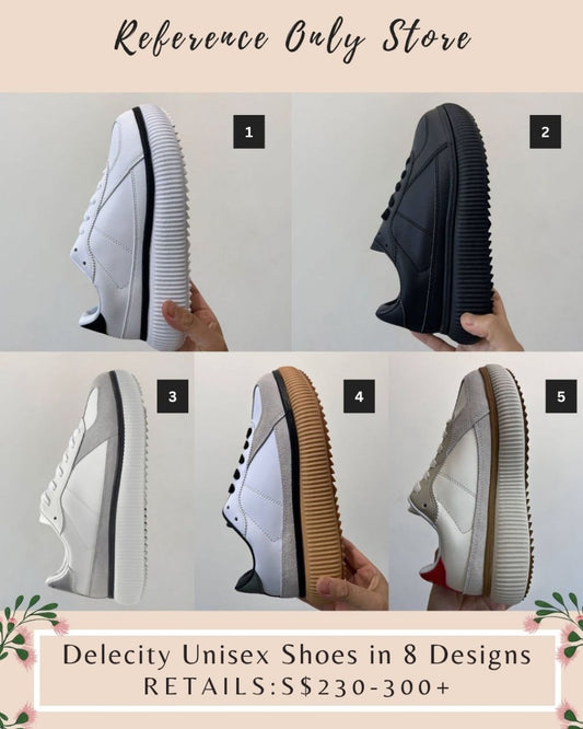 OT Delecity unisex shoes in 5 colors