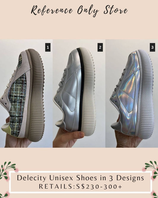 OT Delecity unisex shoes in 3 colors