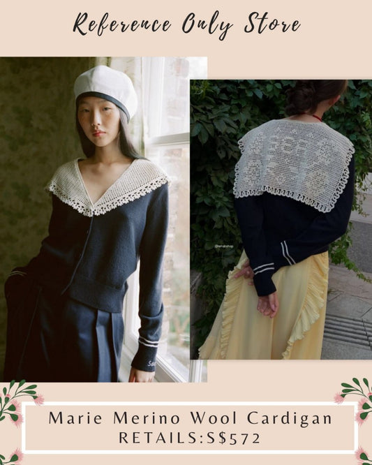 SE Marie Merino wool cardigan