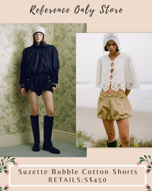 SE Suzette bubble cotton shorts