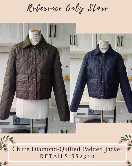 mc Chitre diamond quilted padded jacket