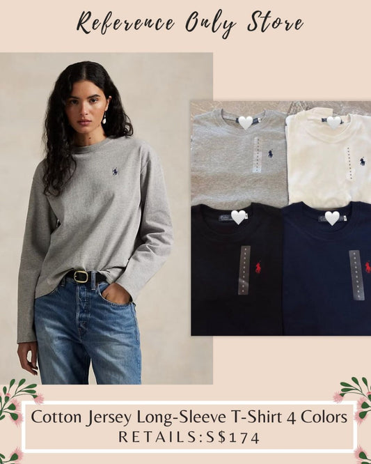 RL Cotton jersey long sleeve t-shirt