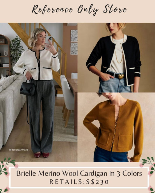 SZ Brielle merino wool cardigan