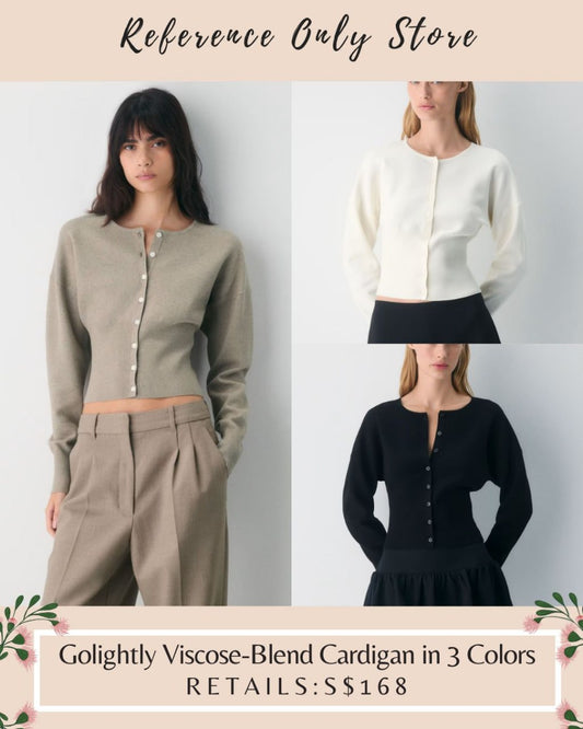 ARZ Golightly viscose blend cardigan in 3 colors