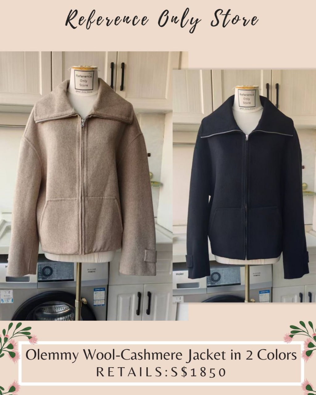 🎁 AC Olemmy wool cashmere jacket in 2 colors
