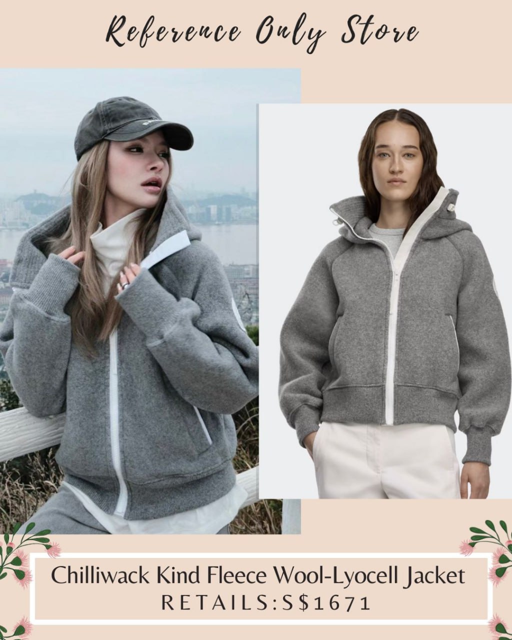 CG Chilliwack kind fleece wool lyocell jacket