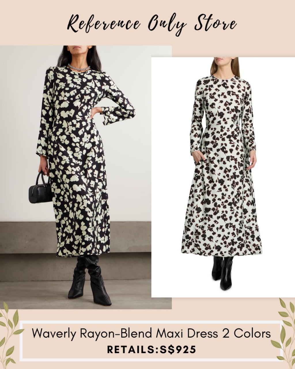 PS Waverly rayon blend maxi dress
