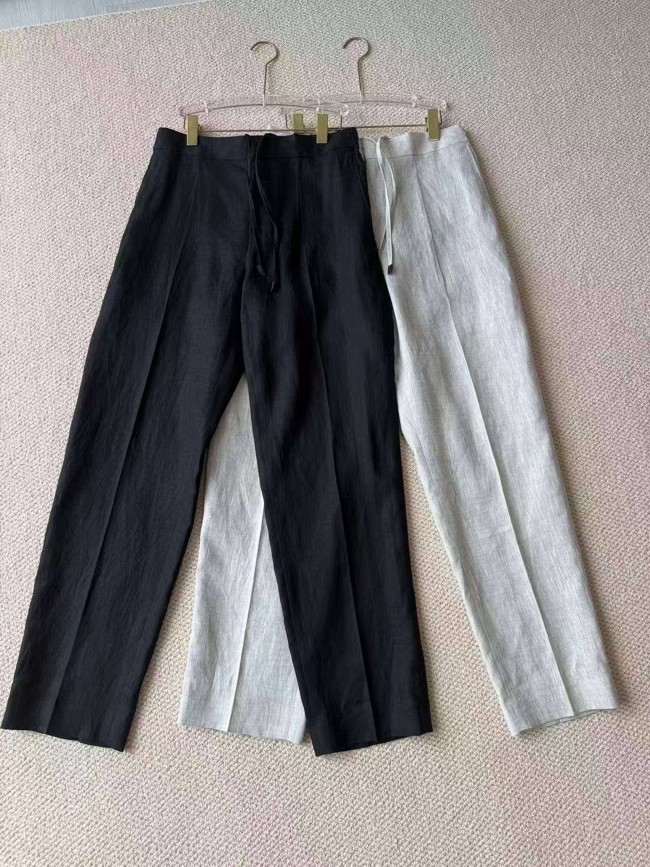 ZN Men's premium linen drawstring pants in 2 colors
