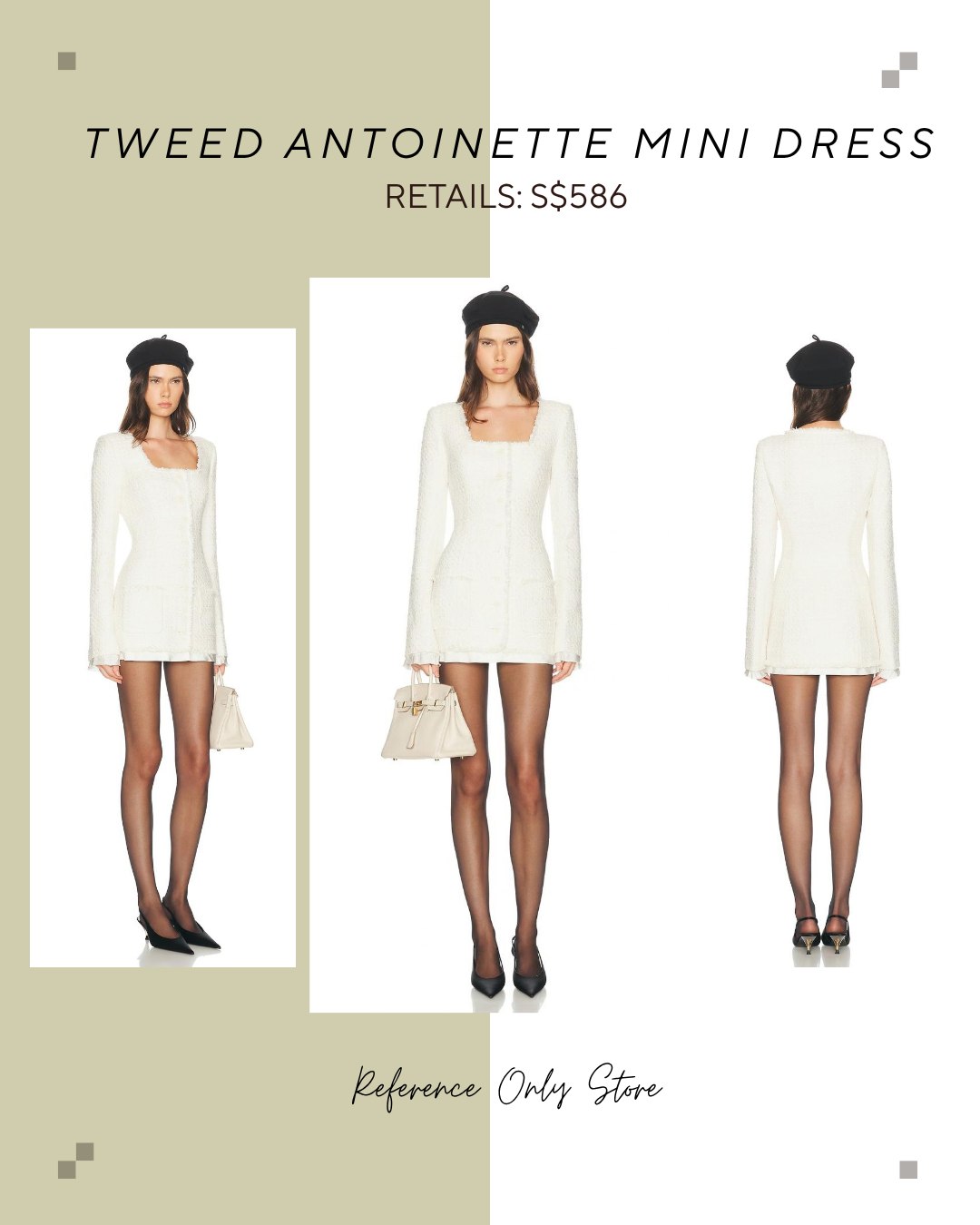 HS Tweed antoinette mini dress