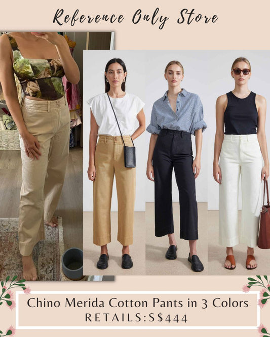 Back and Reduced! AA Chino Merida Cotton Pants