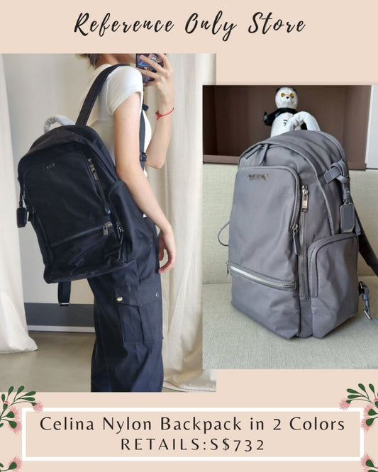 TM Celina nylon Backpack in 2 colors