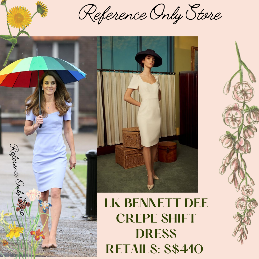 Readystock! LKB Dee crepe shift dress in Lilac