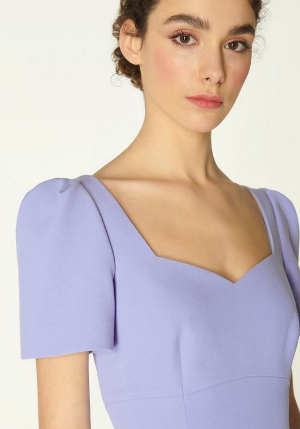 Readystock! LKB Dee crepe shift dress in Lilac
