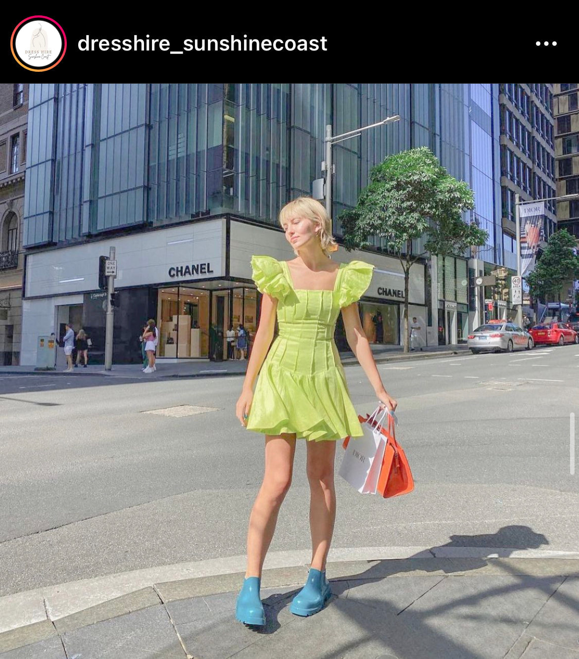 Last piece ! Aje Breathless Frill Mini Linen Dress