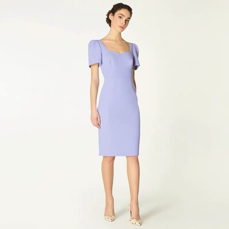 Readystock! LKB Dee crepe shift dress in Lilac