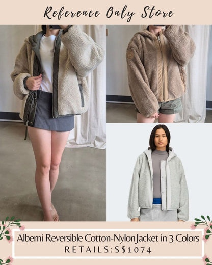 CG Albemi reversible cotton - nylon jacket in 3 colors