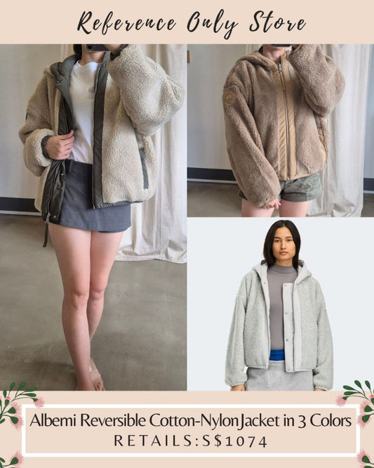 CG Albemi reversible cotton - nylon jacket in 3 colors