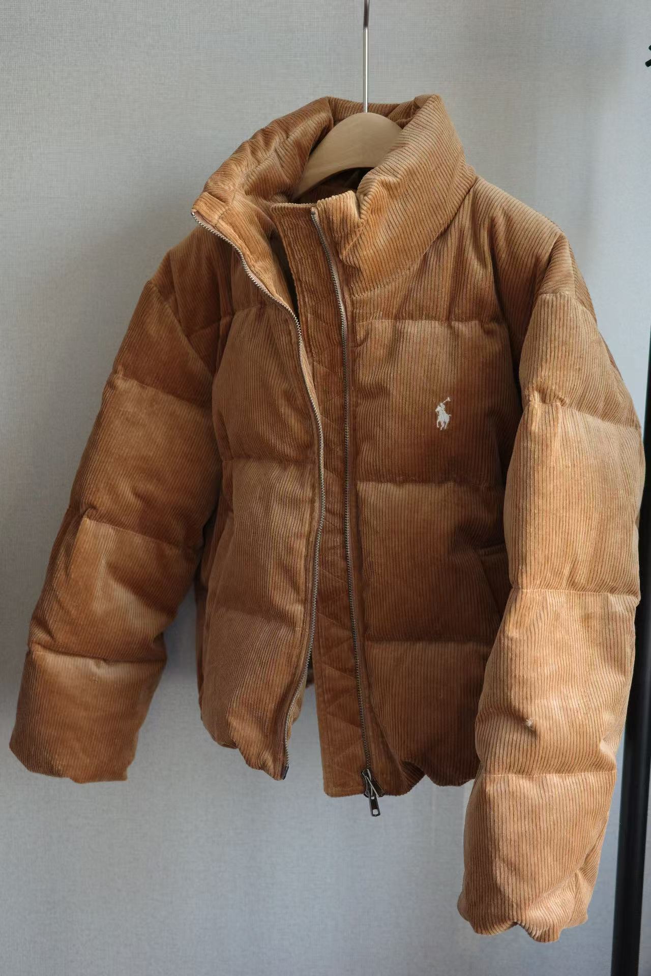 RL Corduroy Down Puffer Jacket in 2 colors